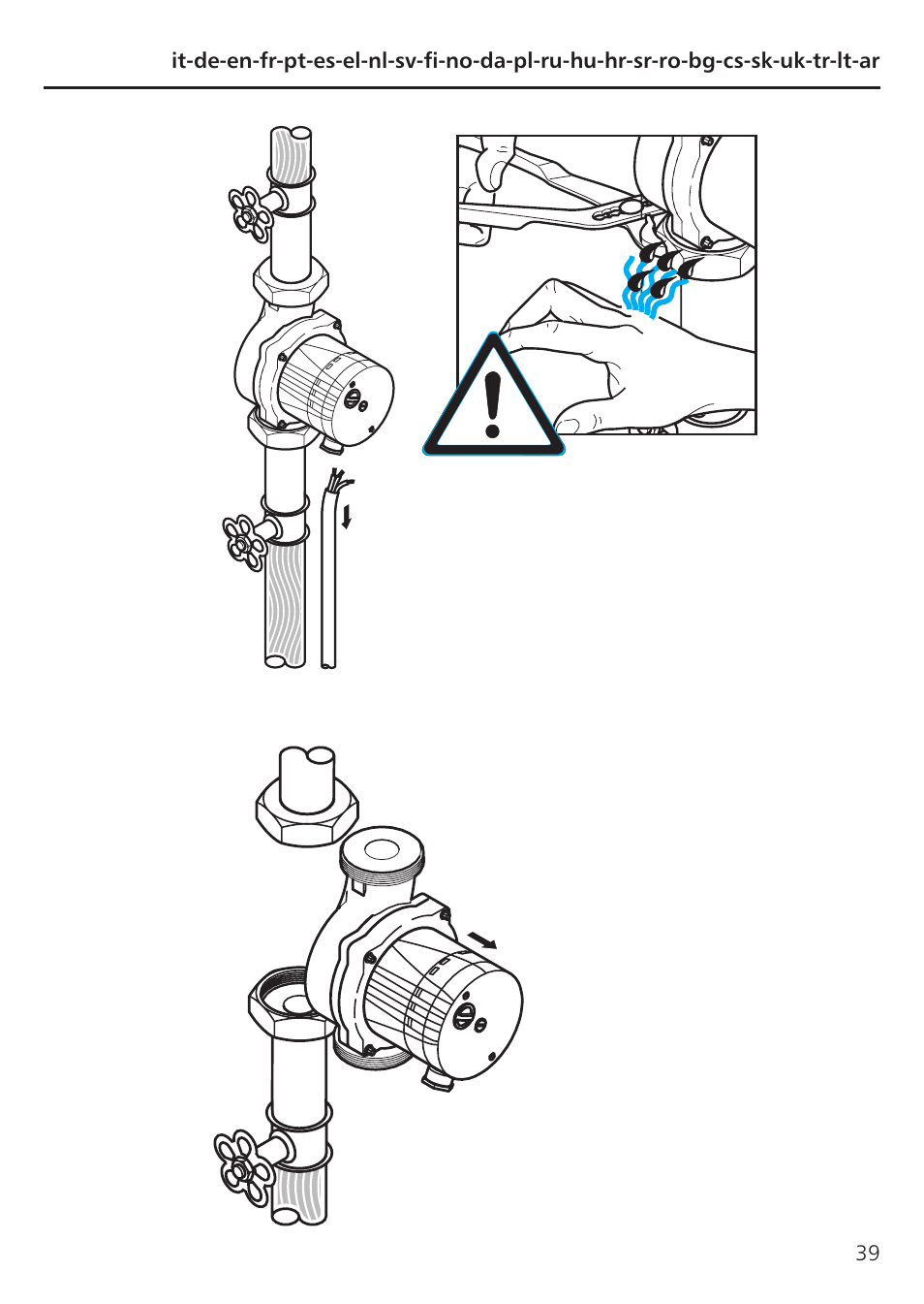 Xylem TLCB-TLCHB User Manual | Page 39 / 56