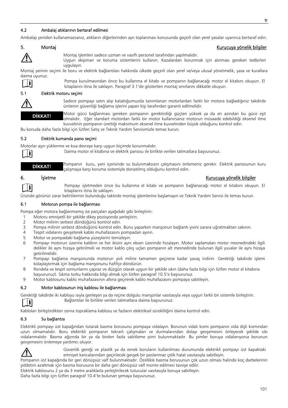 Xylem Z6 ZN6 User Manual | Page 101 / 120