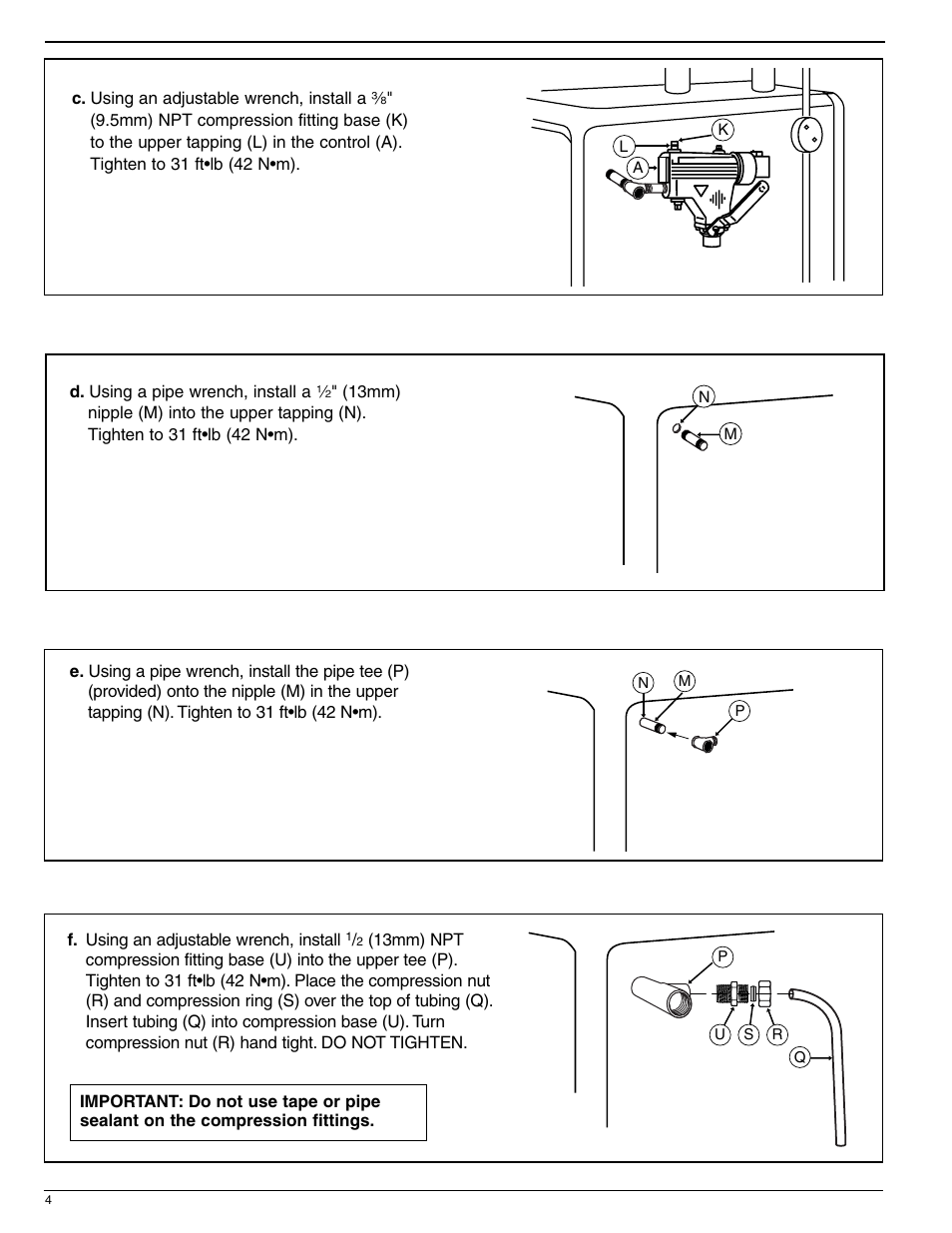 Xylem MM 201H Series 67 and 767 Low Water Cut-Offs For Steam Boilers User Manual | Page 4 / 12