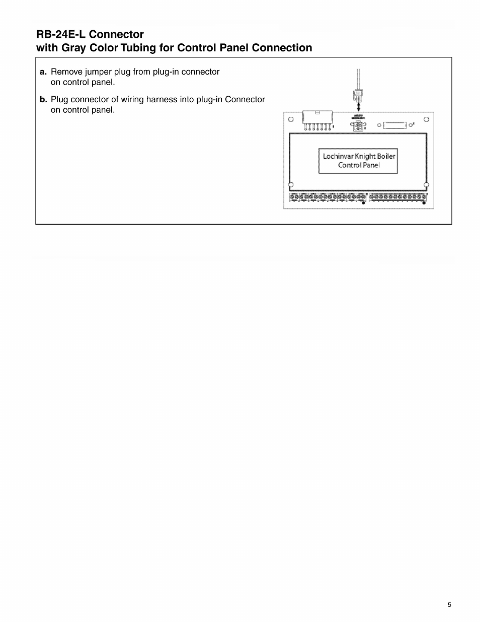 Xylem MM 277G Model RB-24E-S , Model RB-24E-A , Model RB-24E-L , Conductance Type LowWater Cut-Off User Manual | Page 5 / 8