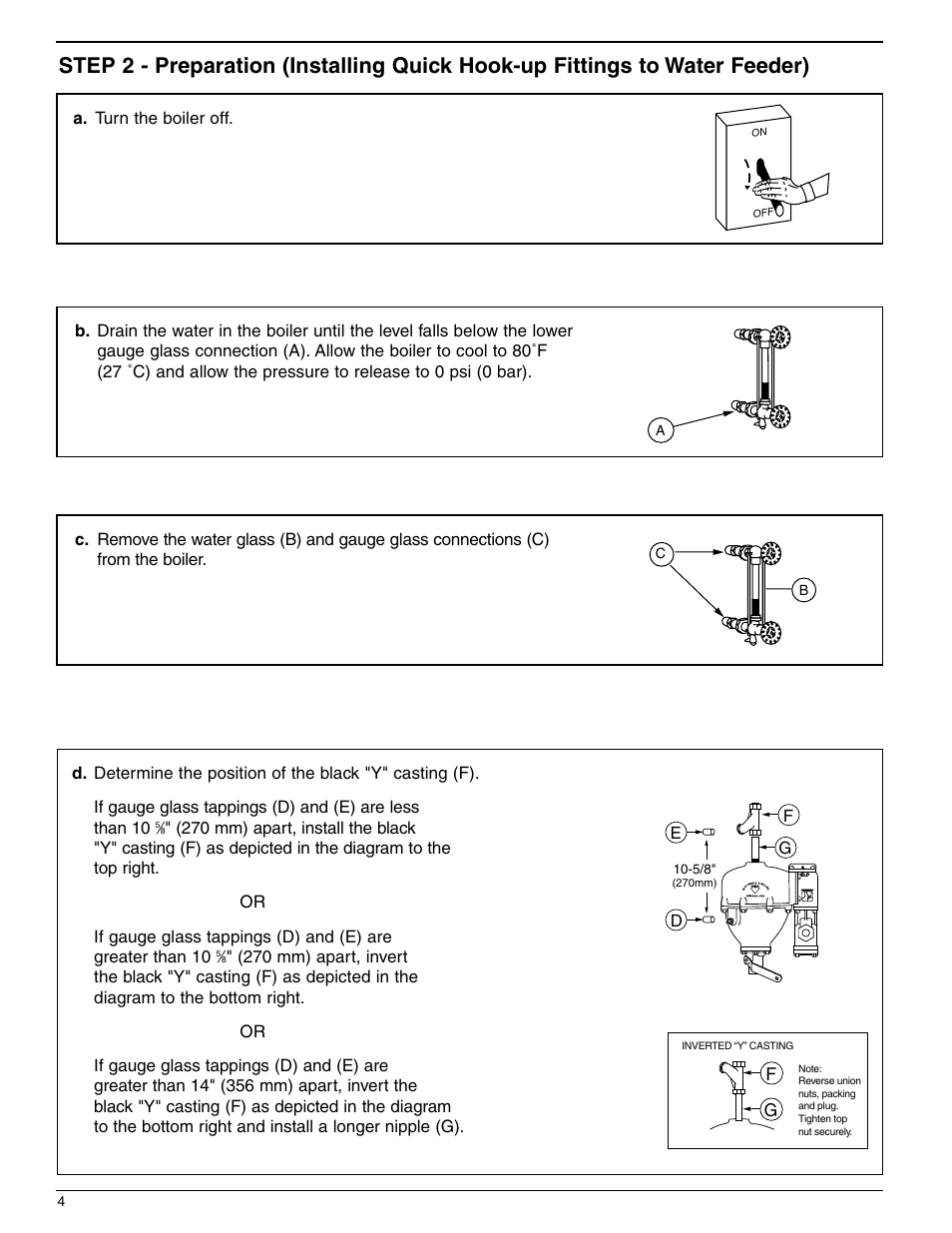 Xylem MM 316E Series 47 and 247 Mechanical Water Feeders User Manual | Page 4 / 12