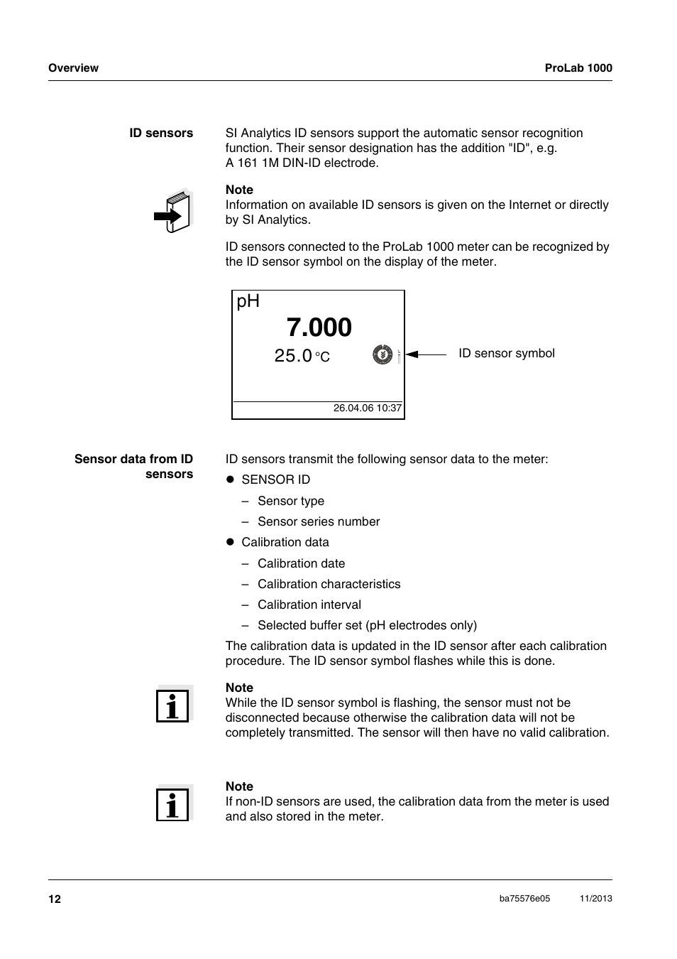 Xylem ProLab 1000 User Manual | Page 12 / 104