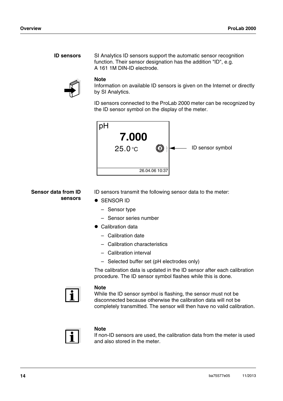 Xylem ProLab 2000 User Manual | Page 14 / 128