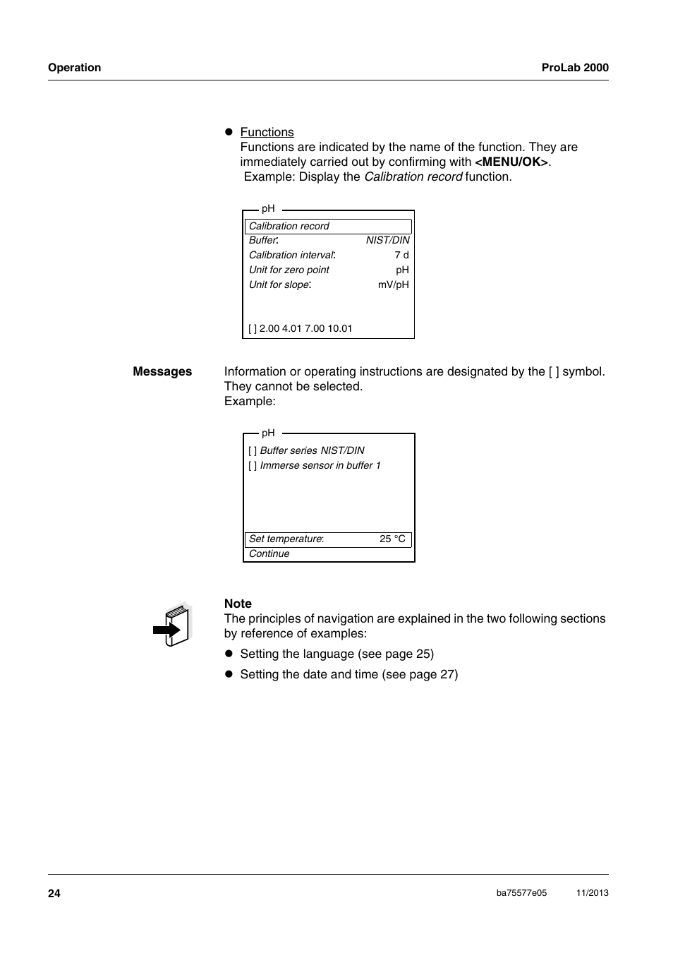 Xylem ProLab 2000 User Manual | Page 24 / 128