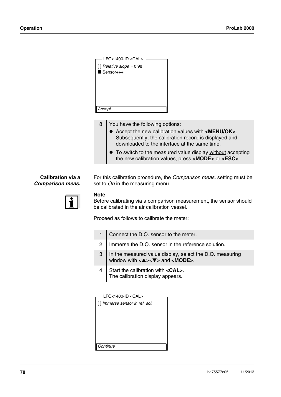 Xylem ProLab 2000 User Manual | Page 78 / 128