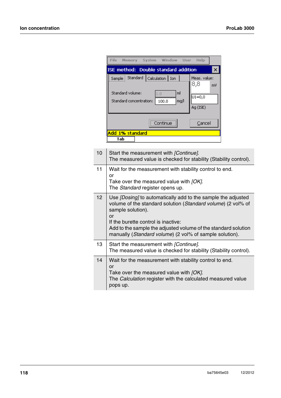 Xylem ProLab 3000 User Manual | Page 118 / 202