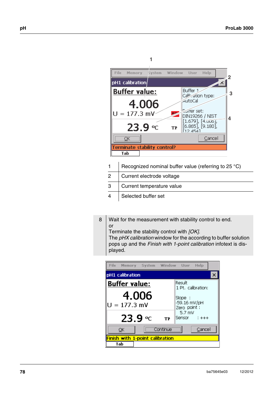 Xylem ProLab 3000 User Manual | Page 78 / 202