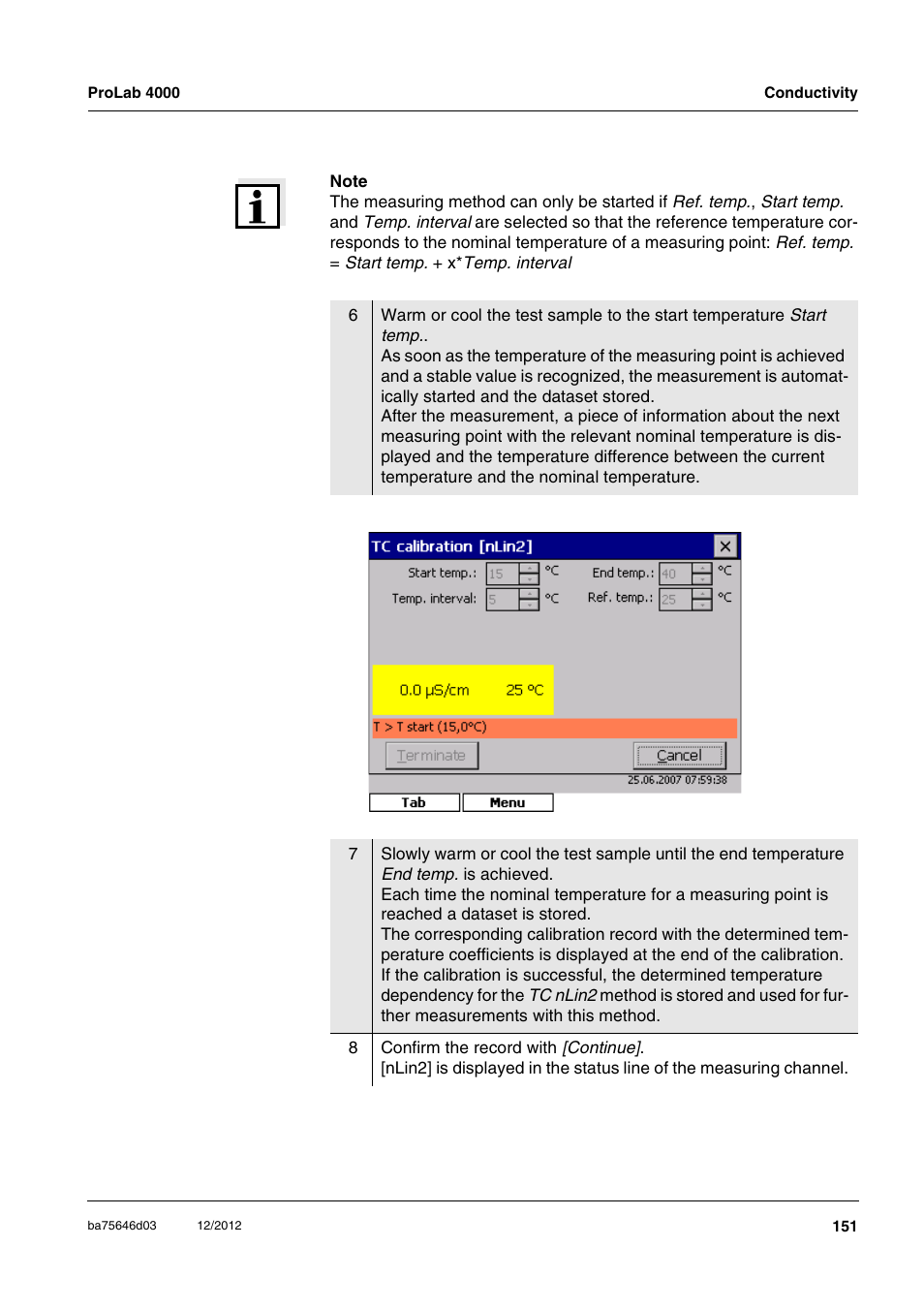 Xylem ProLab 4000 User Manual | Page 151 / 228