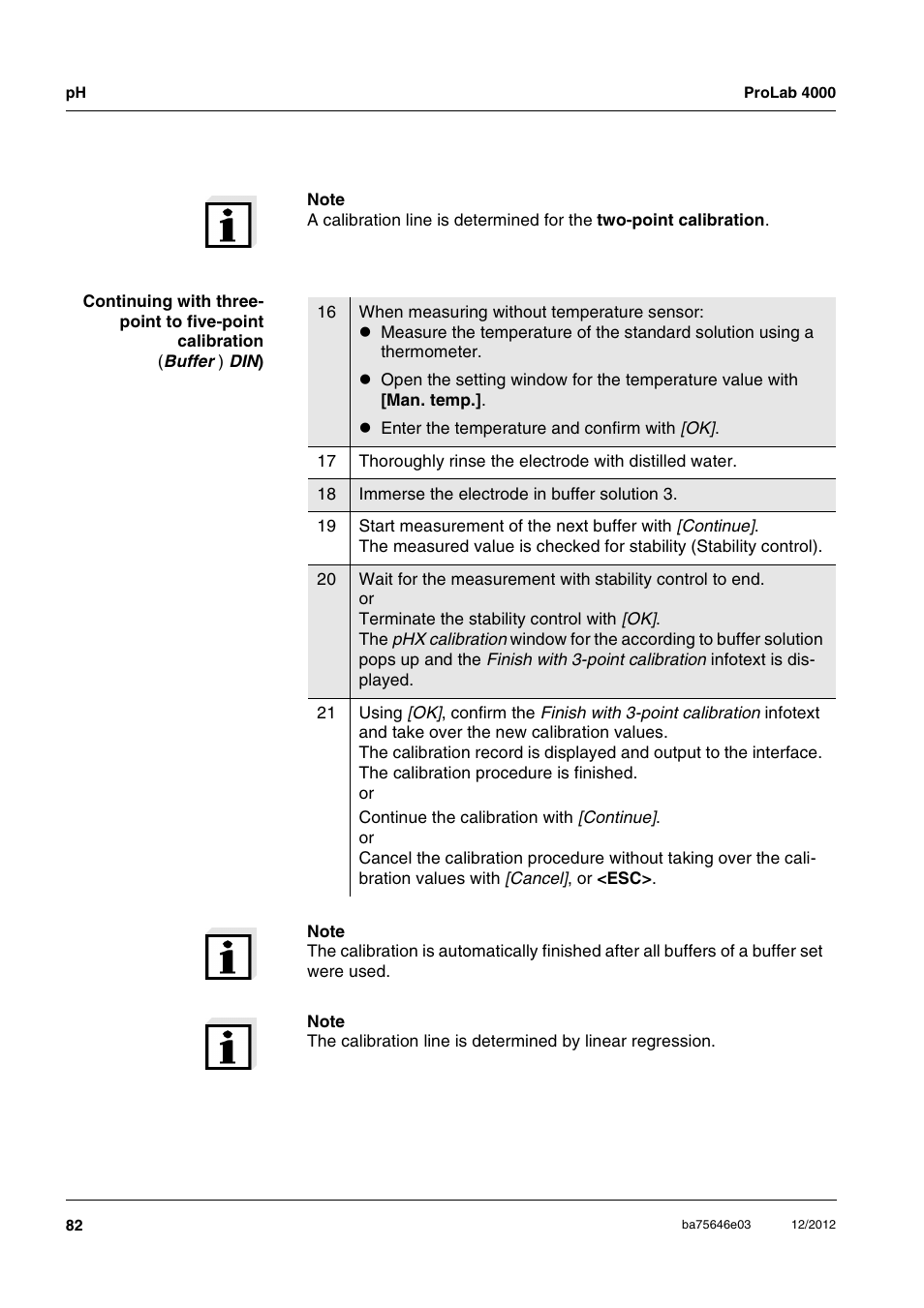 Xylem ProLab 4000 User Manual | Page 82 / 228