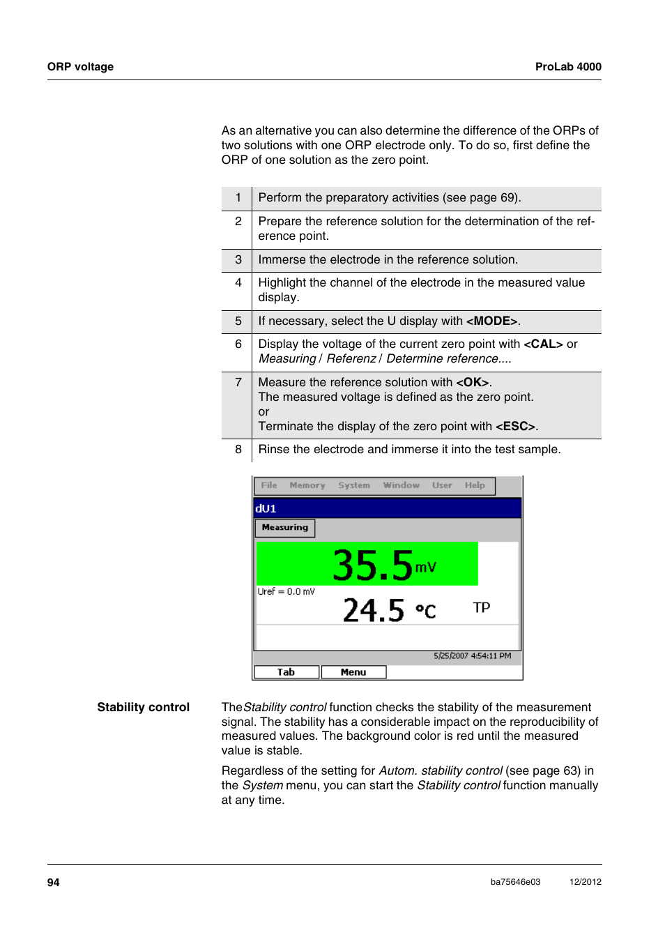 Xylem ProLab 4000 User Manual | Page 94 / 228