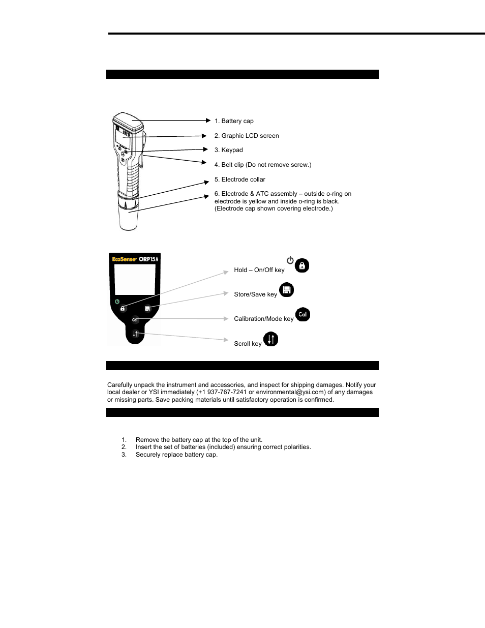 Xylem ORP15A HANDHELD ORP METERS User Manual | 12 pages