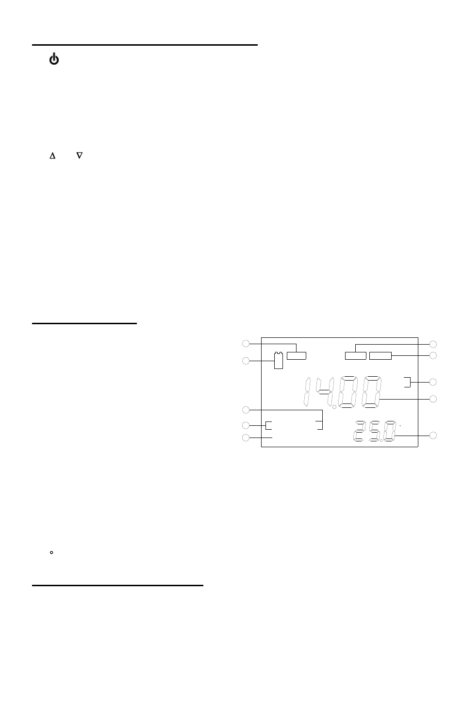 Key functions of the model ph100, The lcd display, Operational procedures | Buffer set selection, Operational procedures buffer set selection | YSI EcoSense pH100 User Manual | Page 5 / 40