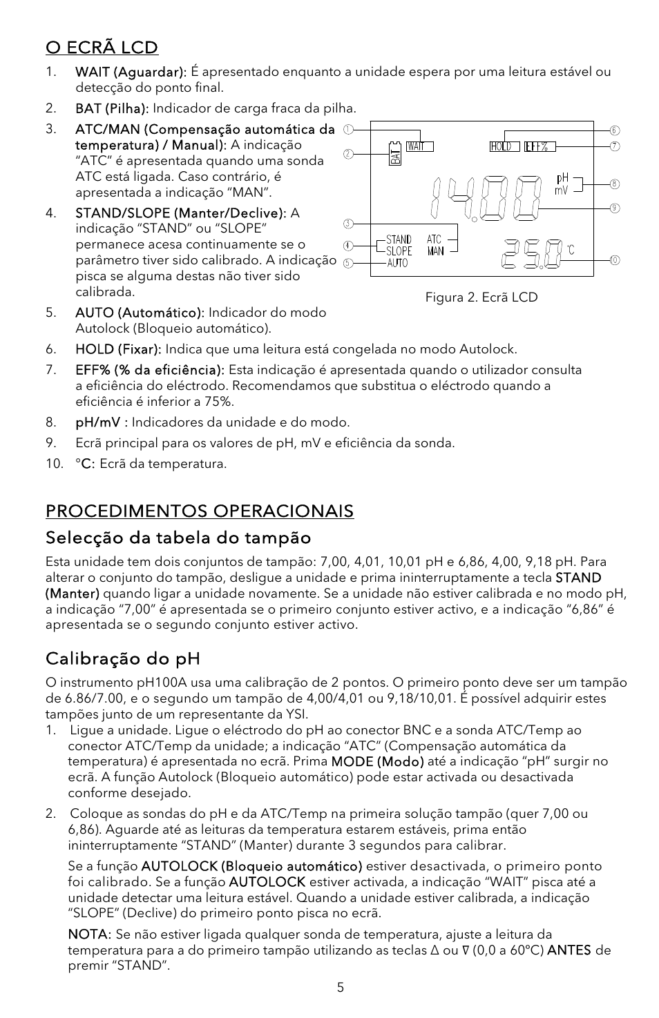 YSI pH100A User Manual | Page 33 / 40