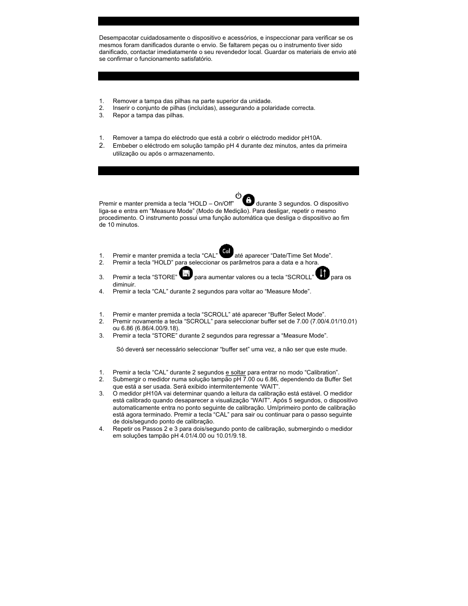 YSI pH10A User Manual | Page 10 / 13