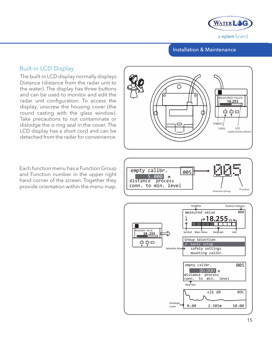Xylem SDI-12 RADAR User Manual | Page 17 / 40
