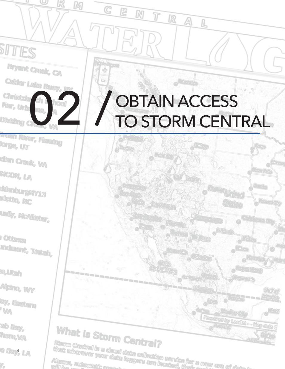 Xylem STORM Central User Manual | Page 6 / 20