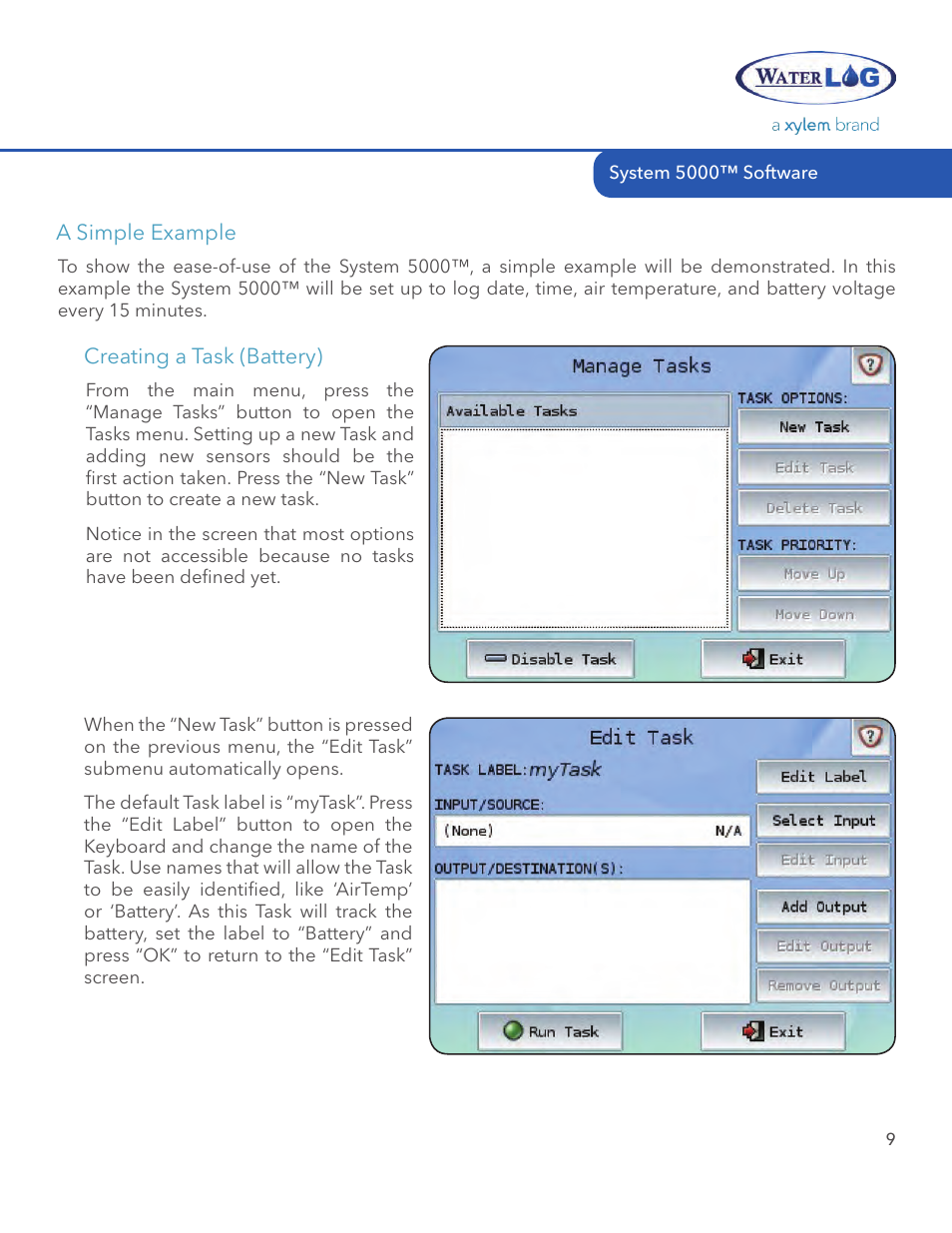 Xylem System 5000 Getting Started Guide User Manual | Page 11 / 24