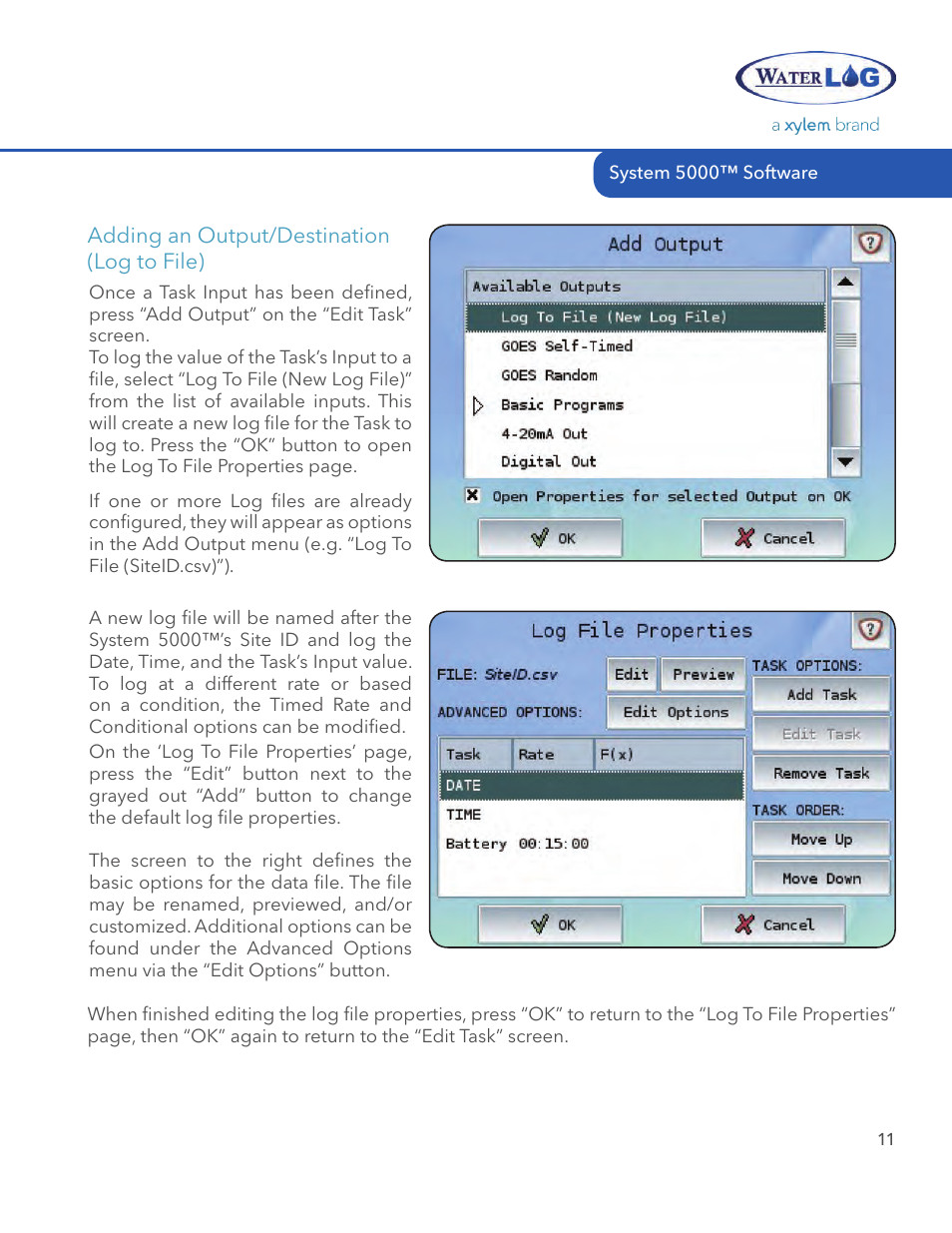 Xylem System 5000 Getting Started Guide User Manual | Page 13 / 24
