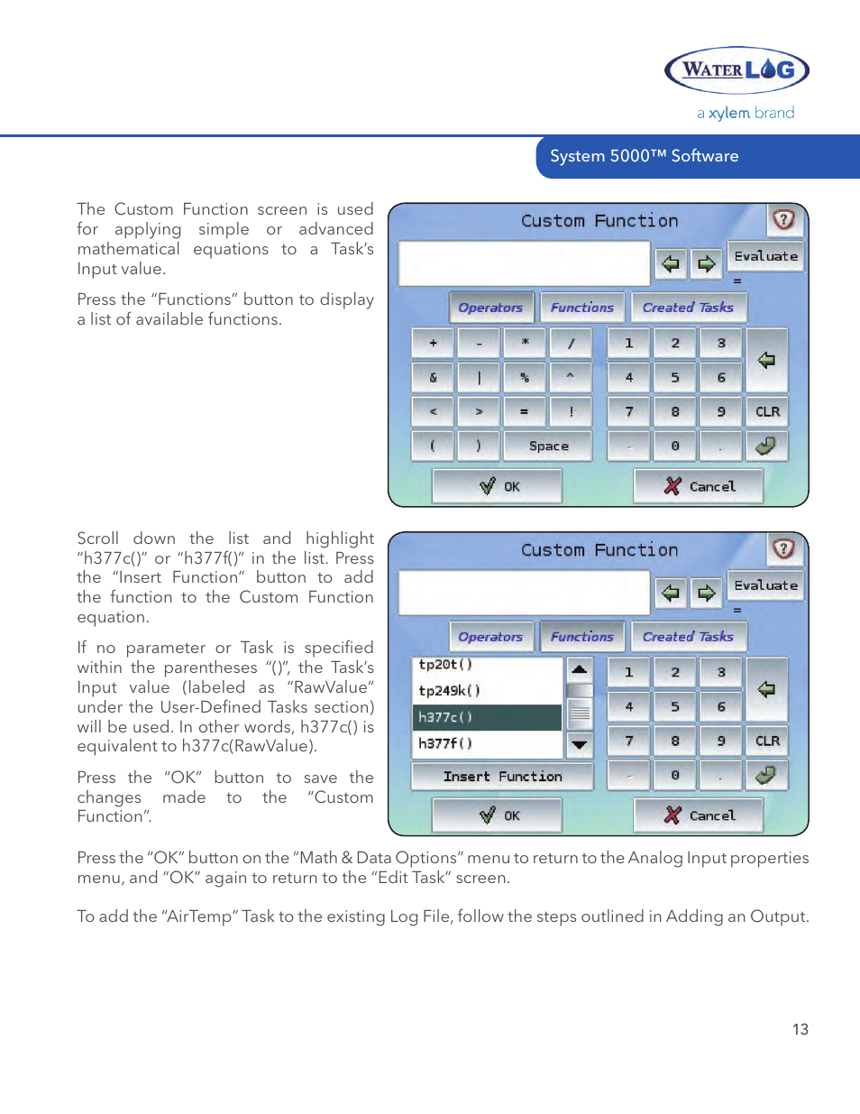 Xylem System 5000 Getting Started Guide User Manual | Page 15 / 24