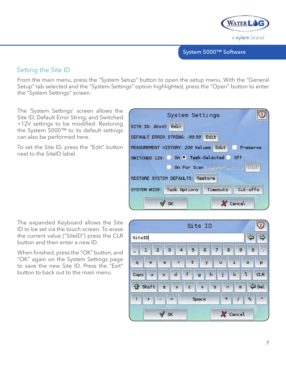 Xylem System 5000 Getting Started Guide User Manual | Page 9 / 24