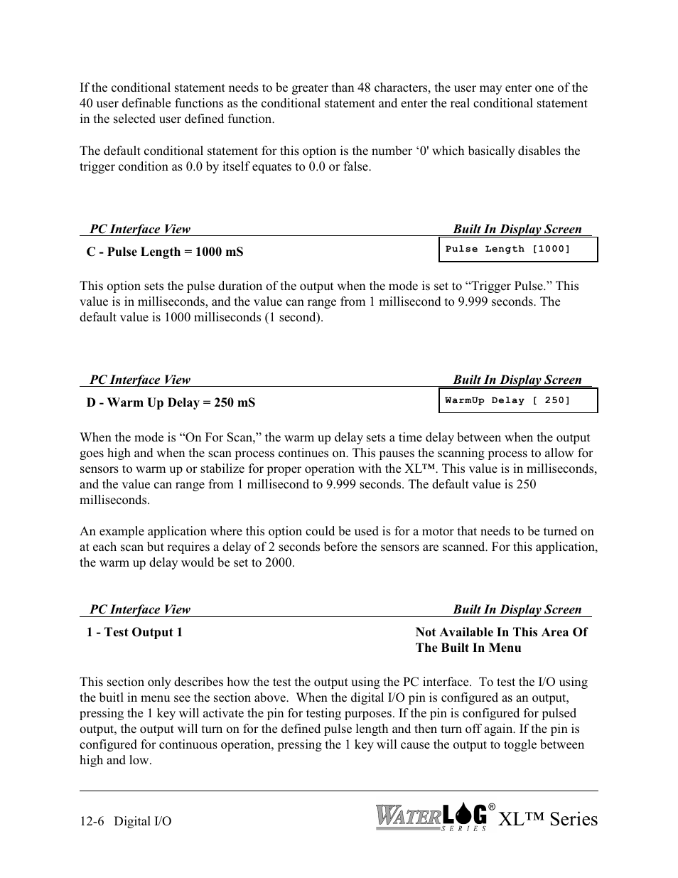 Xl™ series | Xylem XL Series H-522 - Plus User Manual | Page 108 / 272