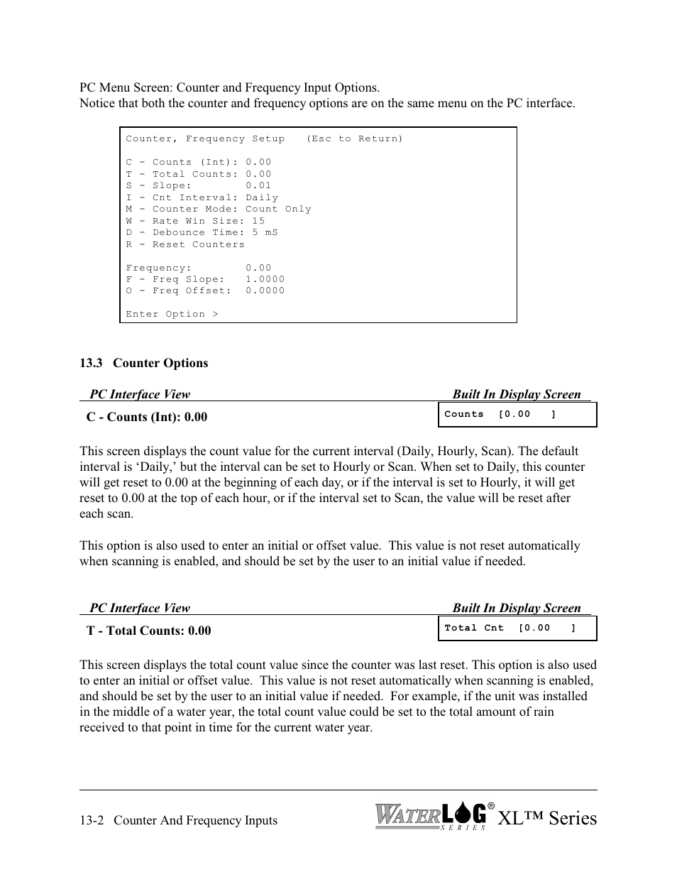 Xl™ series | Xylem XL Series H-522 - Plus User Manual | Page 112 / 272
