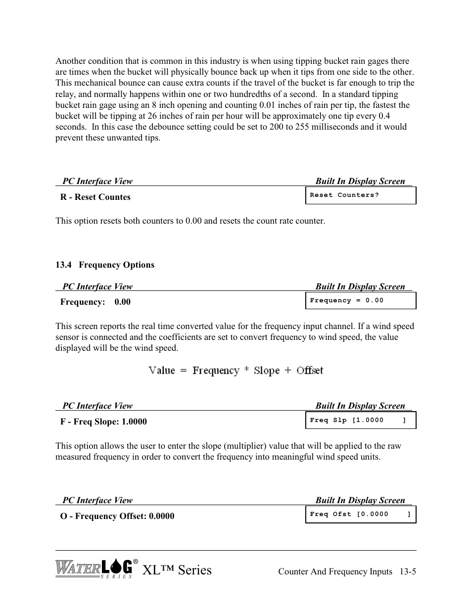 Xl™ series | Xylem XL Series H-522 - Plus User Manual | Page 115 / 272