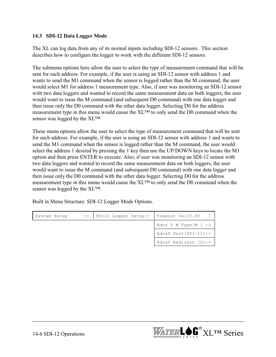 Xl™ series | Xylem XL Series H-522 - Plus User Manual | Page 122 / 272