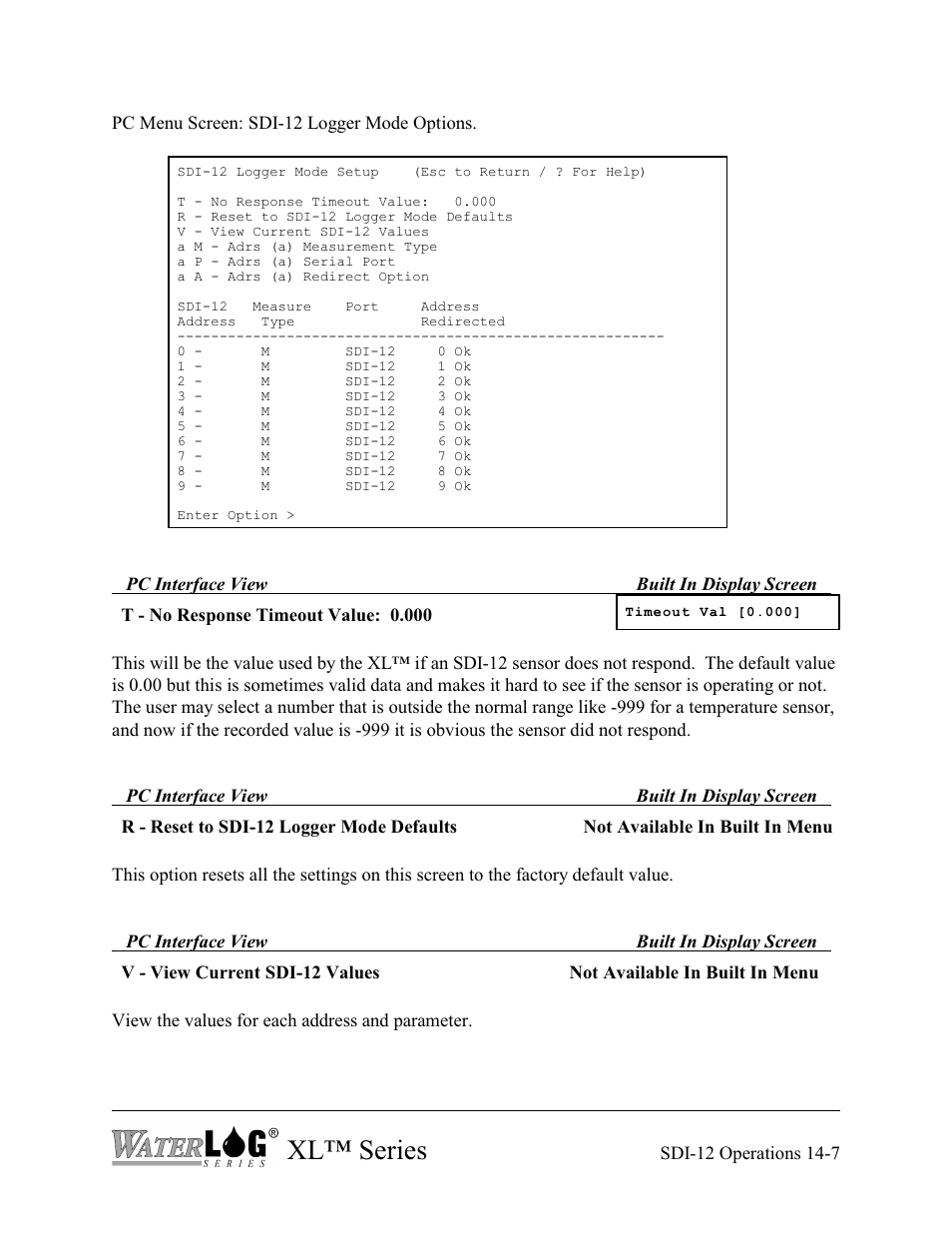Xl™ series | Xylem XL Series H-522 - Plus User Manual | Page 123 / 272