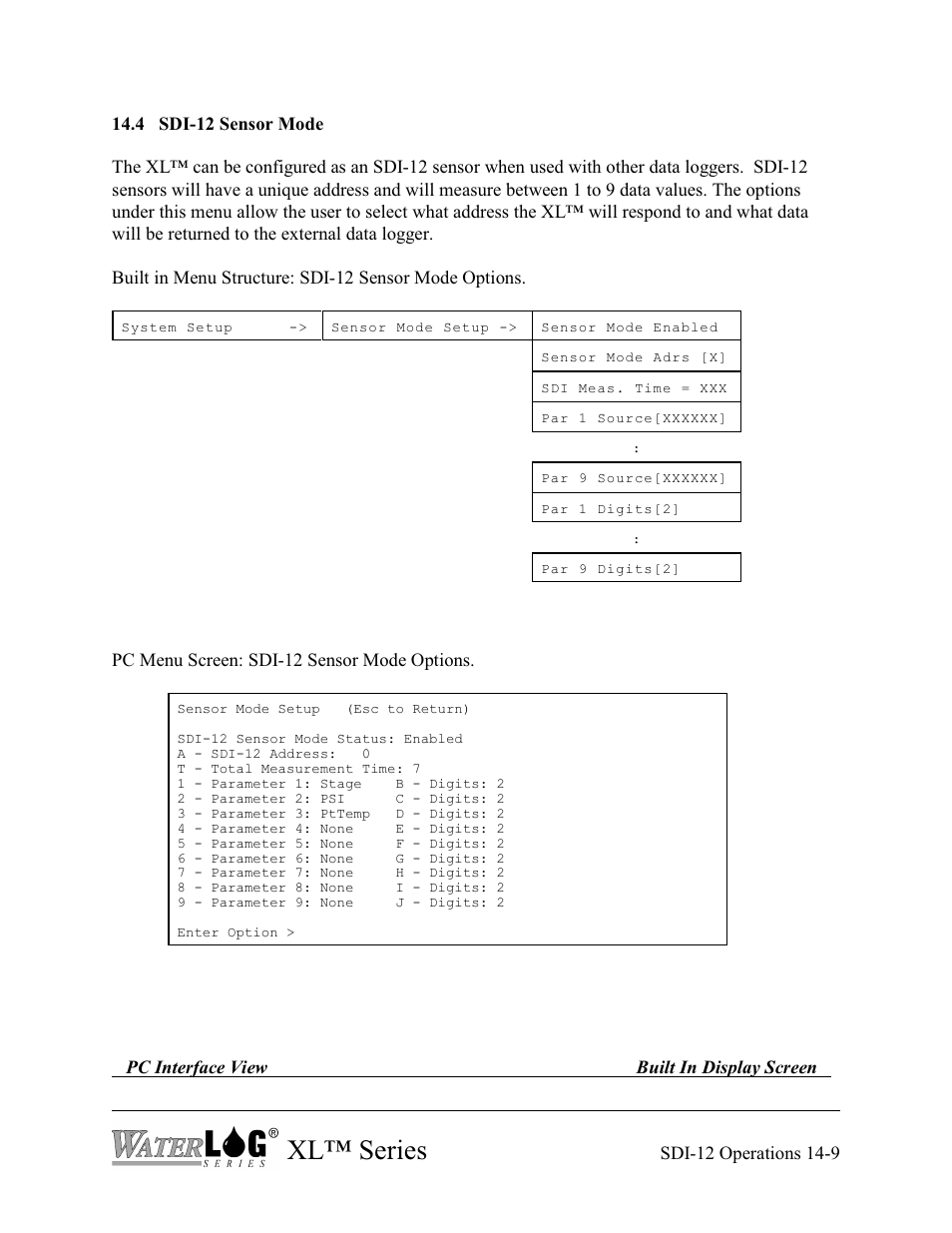 Xl™ series | Xylem XL Series H-522 - Plus User Manual | Page 125 / 272