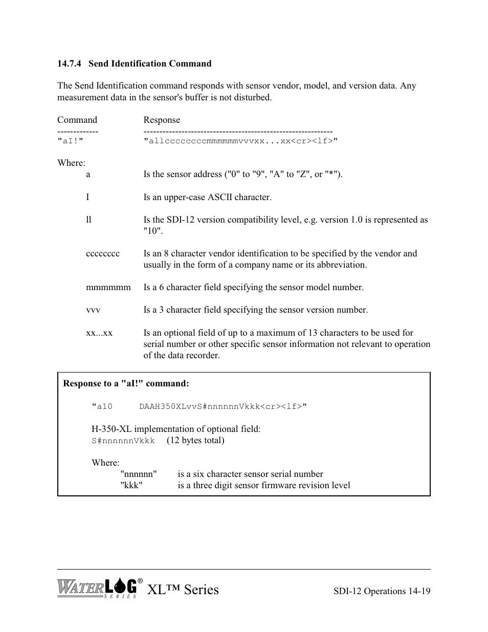 Xl™ series | Xylem XL Series H-522 - Plus User Manual | Page 135 / 272
