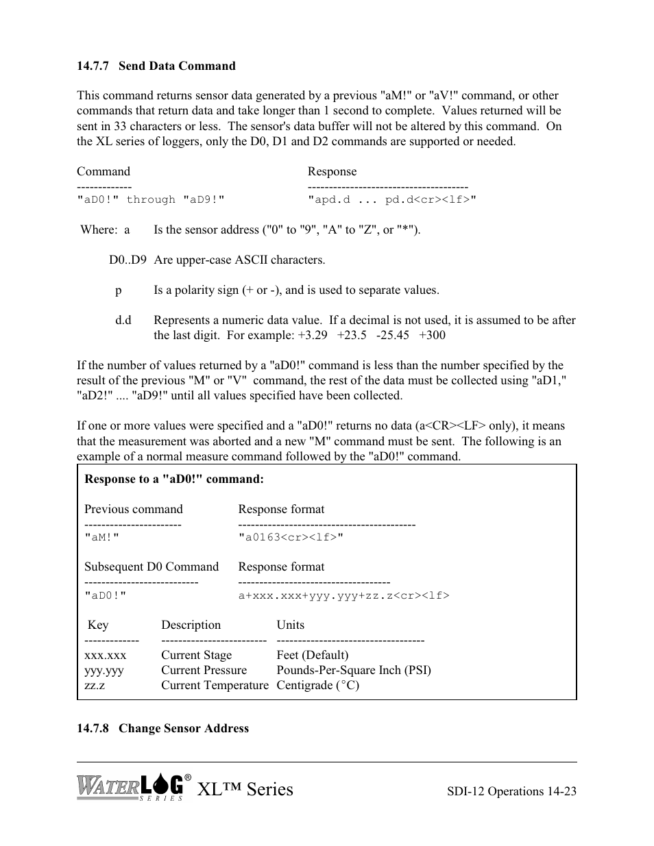 Xl™ series | Xylem XL Series H-522 - Plus User Manual | Page 139 / 272