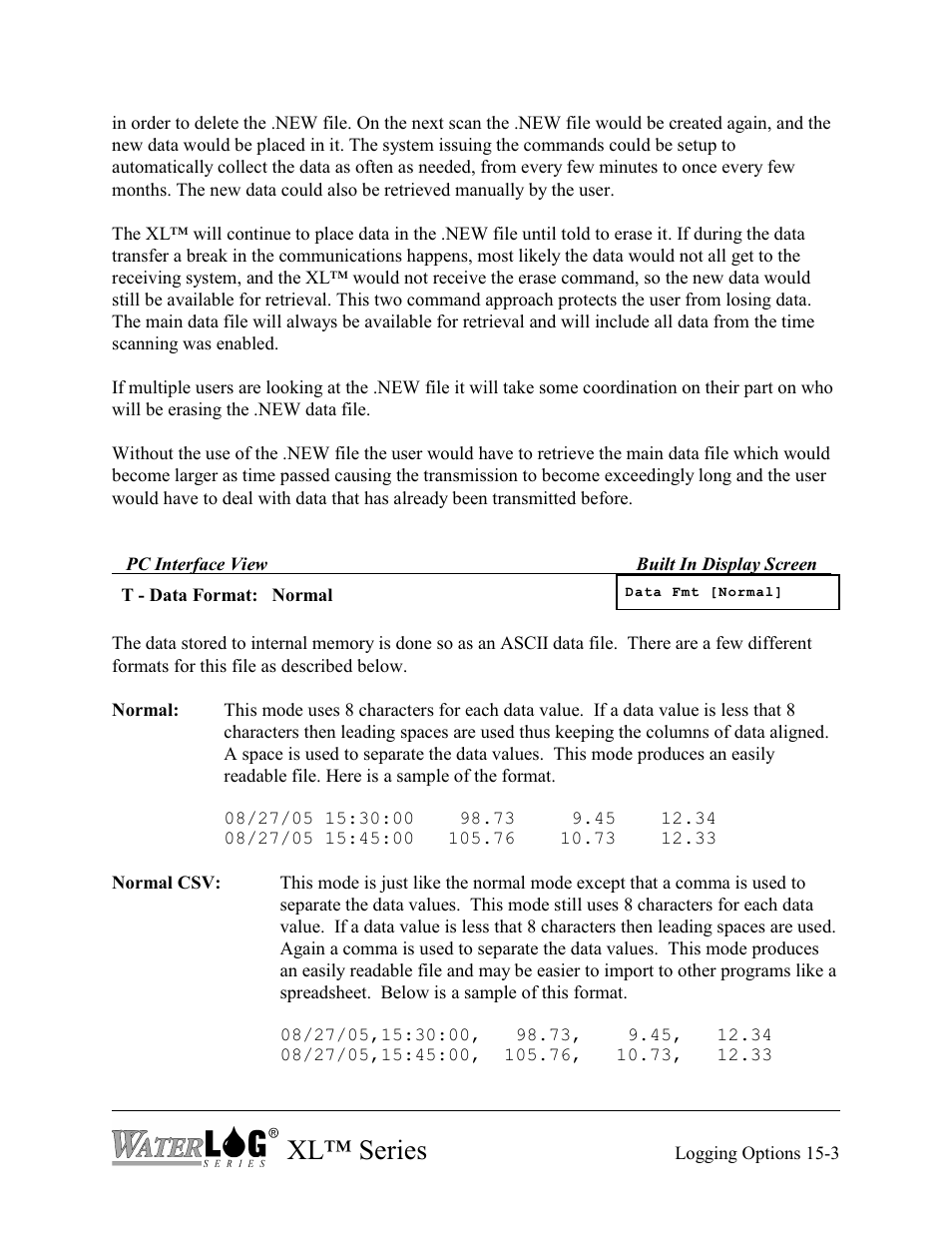 Xl™ series | Xylem XL Series H-522 - Plus User Manual | Page 147 / 272