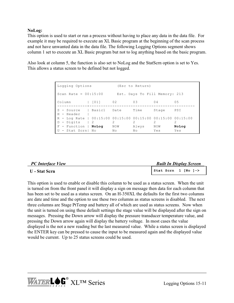 Xl™ series | Xylem XL Series H-522 - Plus User Manual | Page 155 / 272