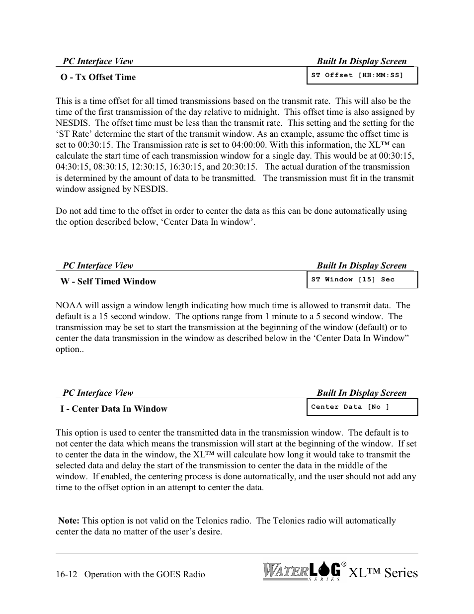 Xl™ series | Xylem XL Series H-522 - Plus User Manual | Page 168 / 272