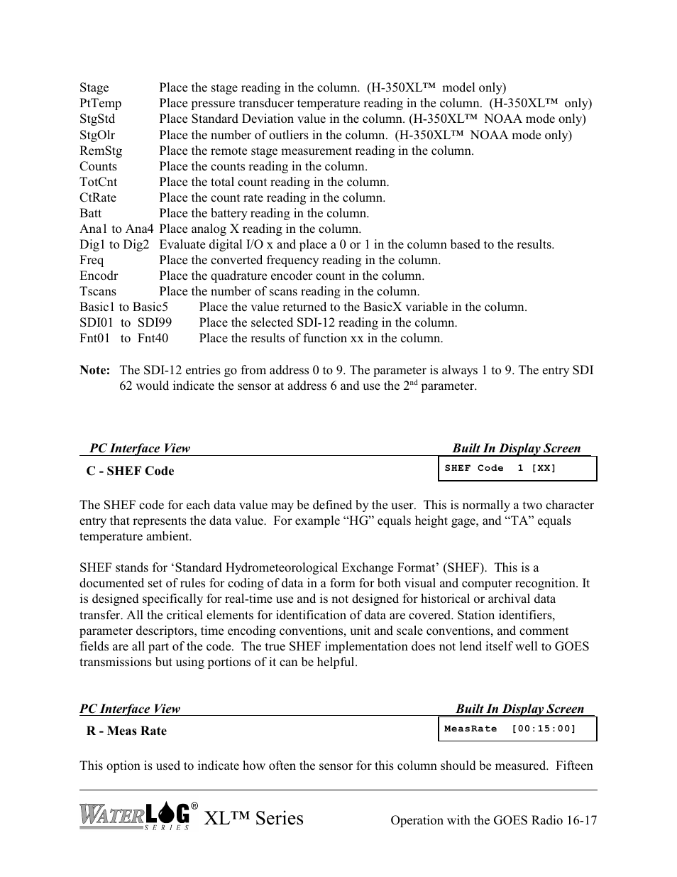Xl™ series | Xylem XL Series H-522 - Plus User Manual | Page 173 / 272