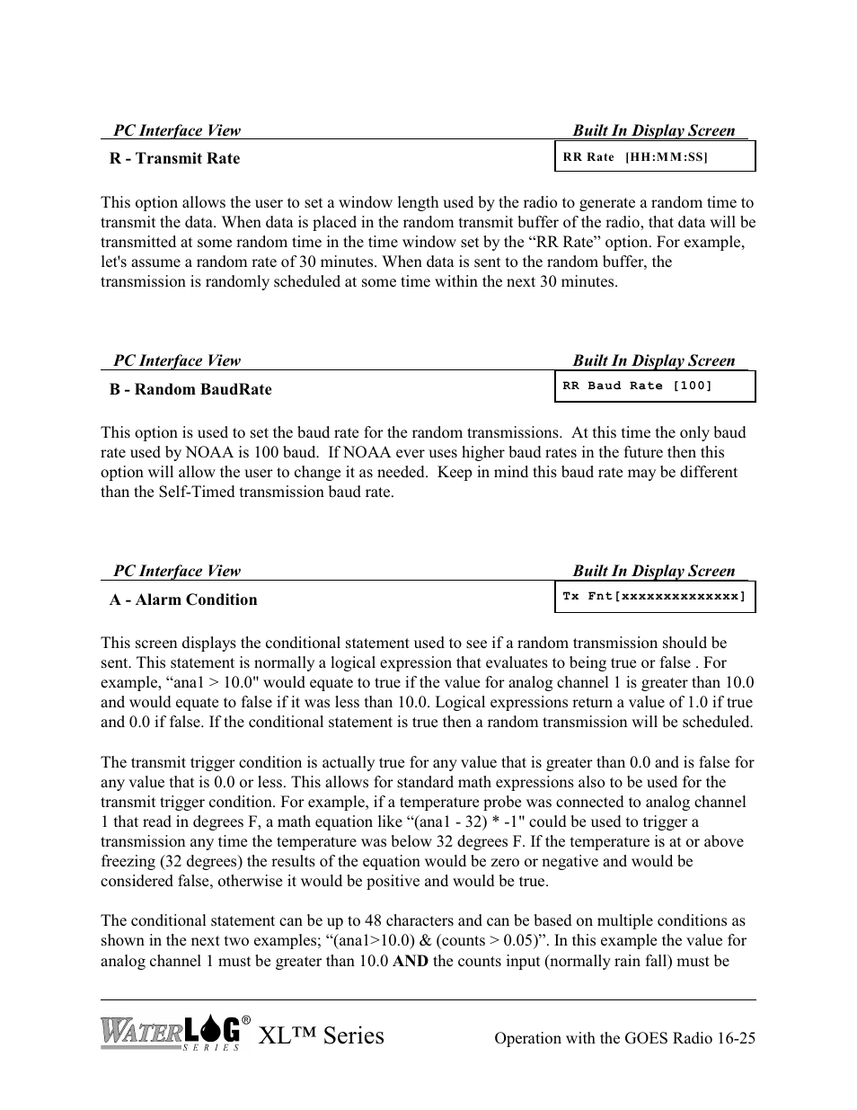 Xl™ series | Xylem XL Series H-522 - Plus User Manual | Page 181 / 272