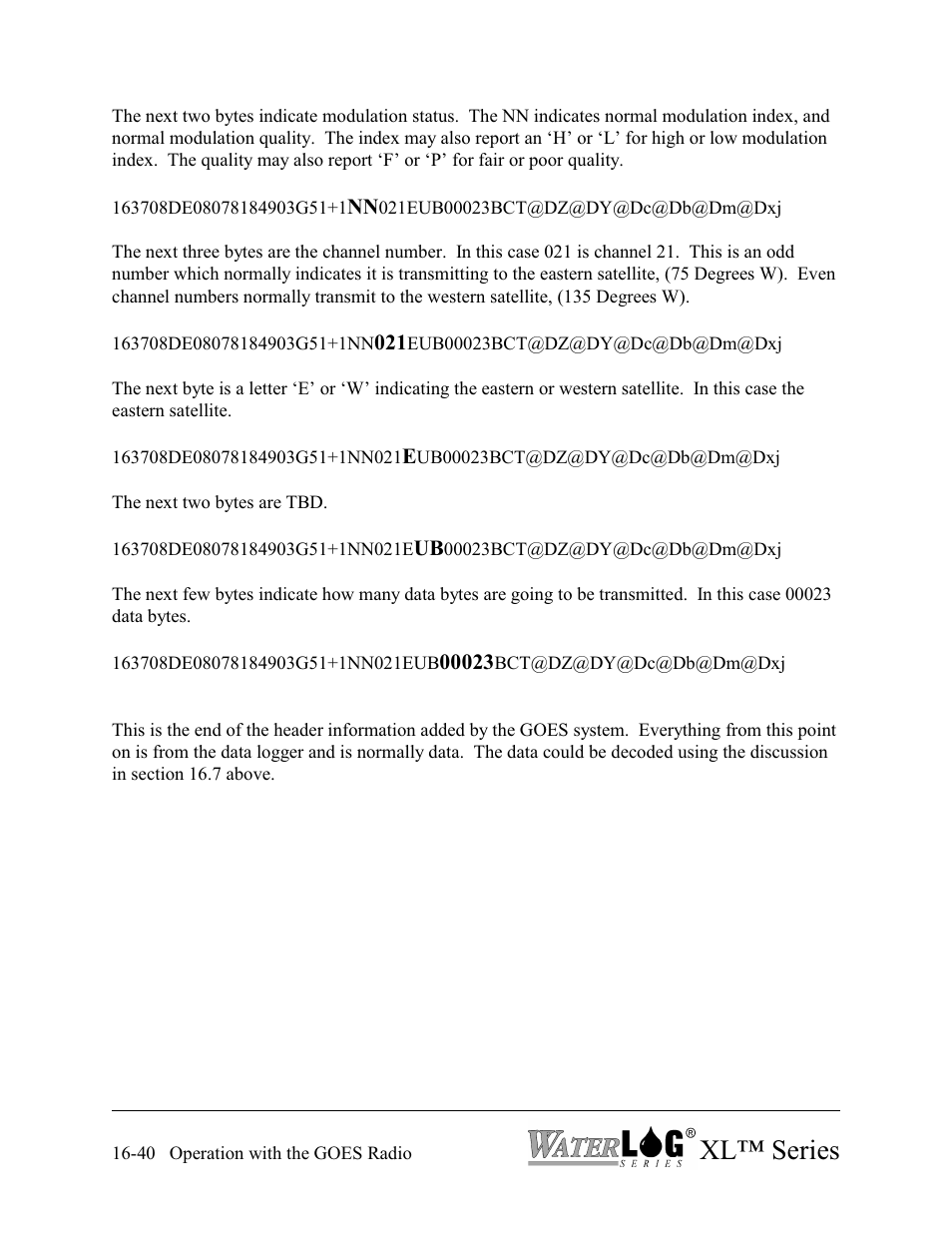 Xl™ series | Xylem XL Series H-522 - Plus User Manual | Page 196 / 272