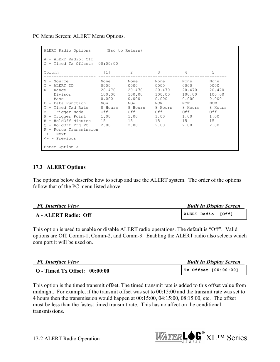 Xl™ series | Xylem XL Series H-522 - Plus User Manual | Page 200 / 272