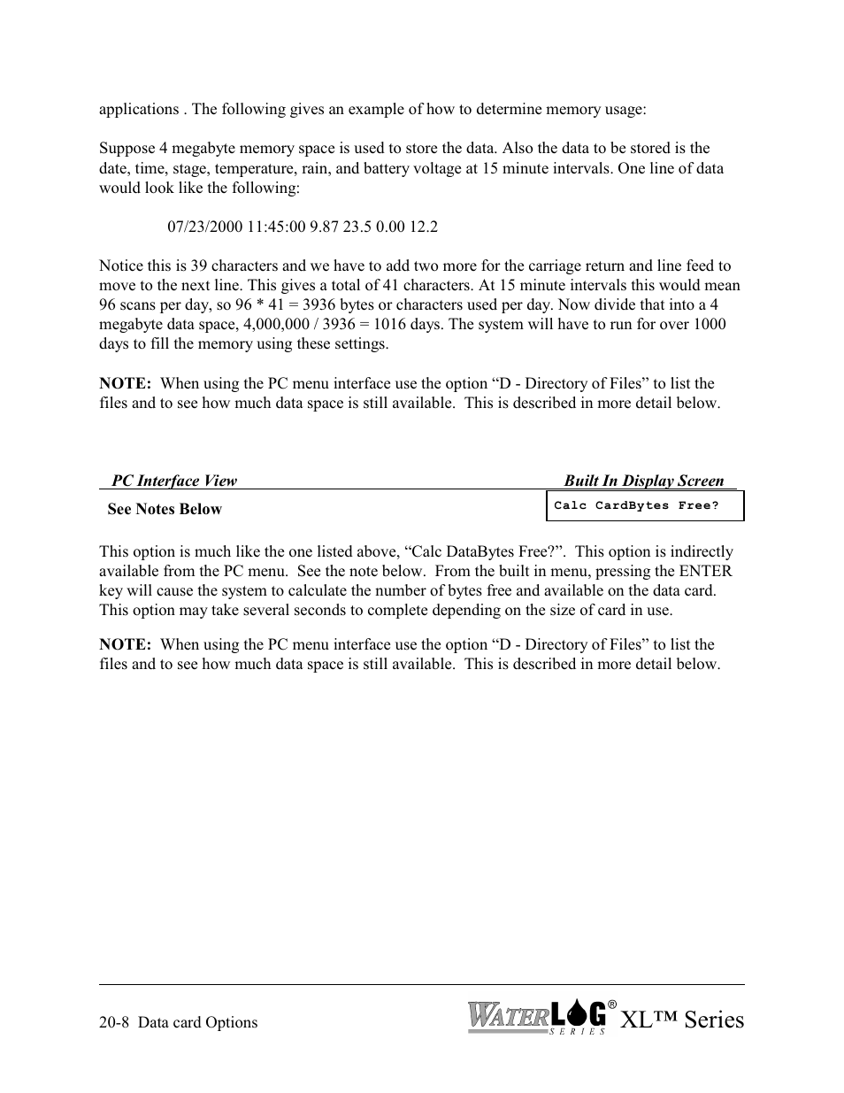 Xl™ series | Xylem XL Series H-522 - Plus User Manual | Page 224 / 272