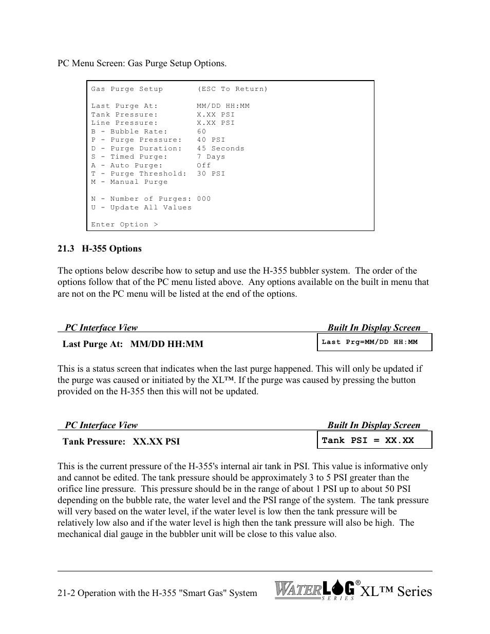Xl™ series | Xylem XL Series H-522 - Plus User Manual | Page 228 / 272