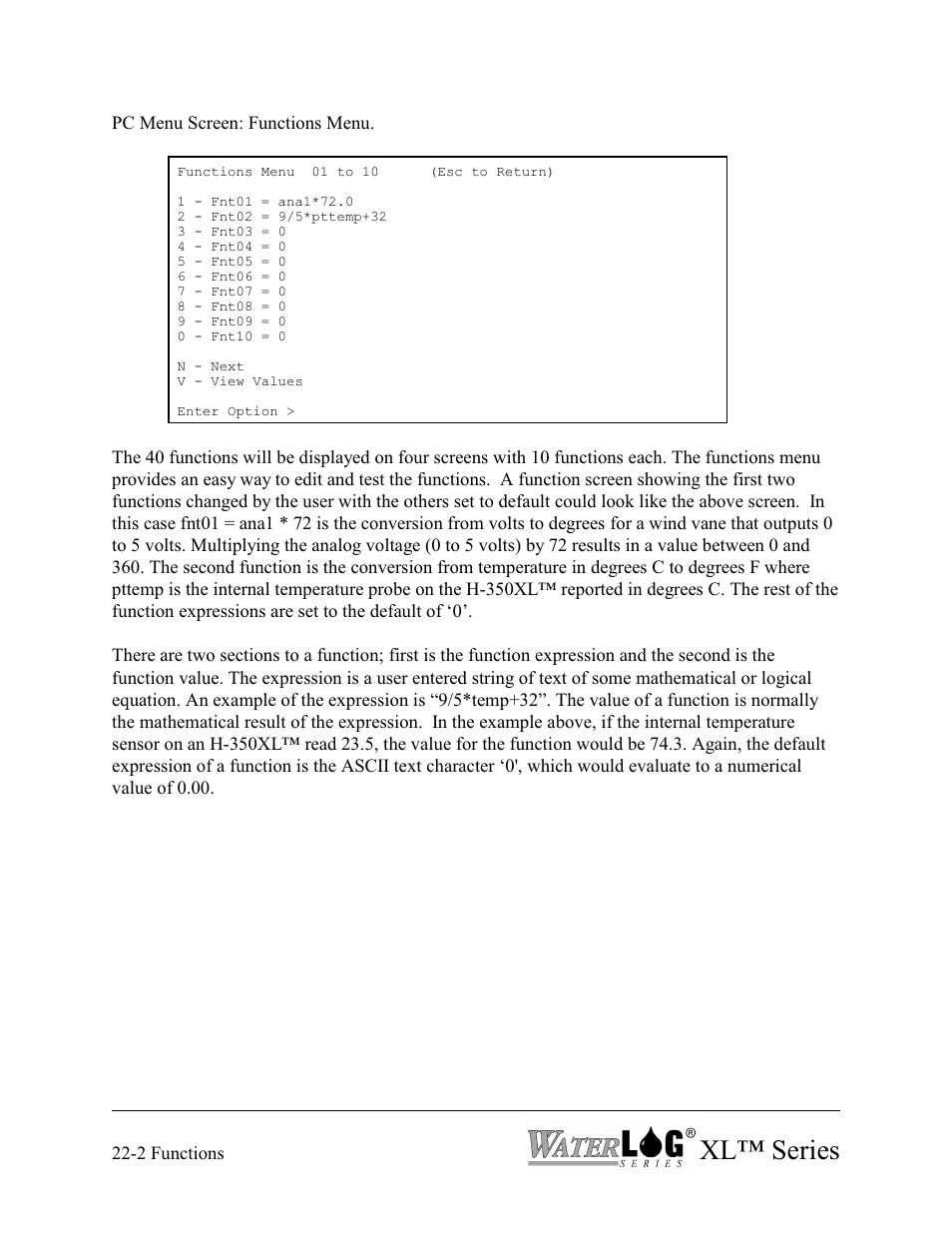 Xl™ series | Xylem XL Series H-522 - Plus User Manual | Page 236 / 272