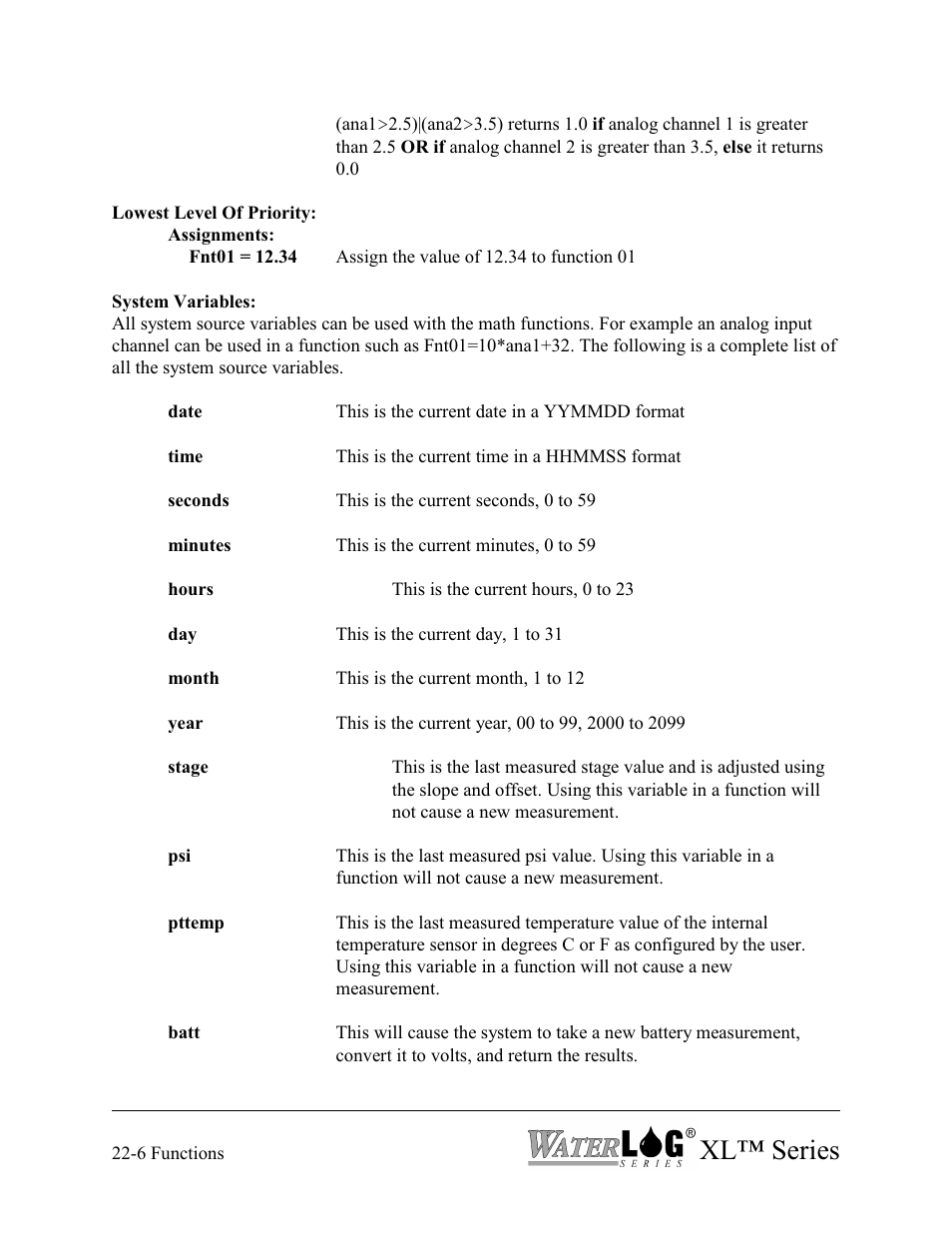 Xl™ series | Xylem XL Series H-522 - Plus User Manual | Page 240 / 272
