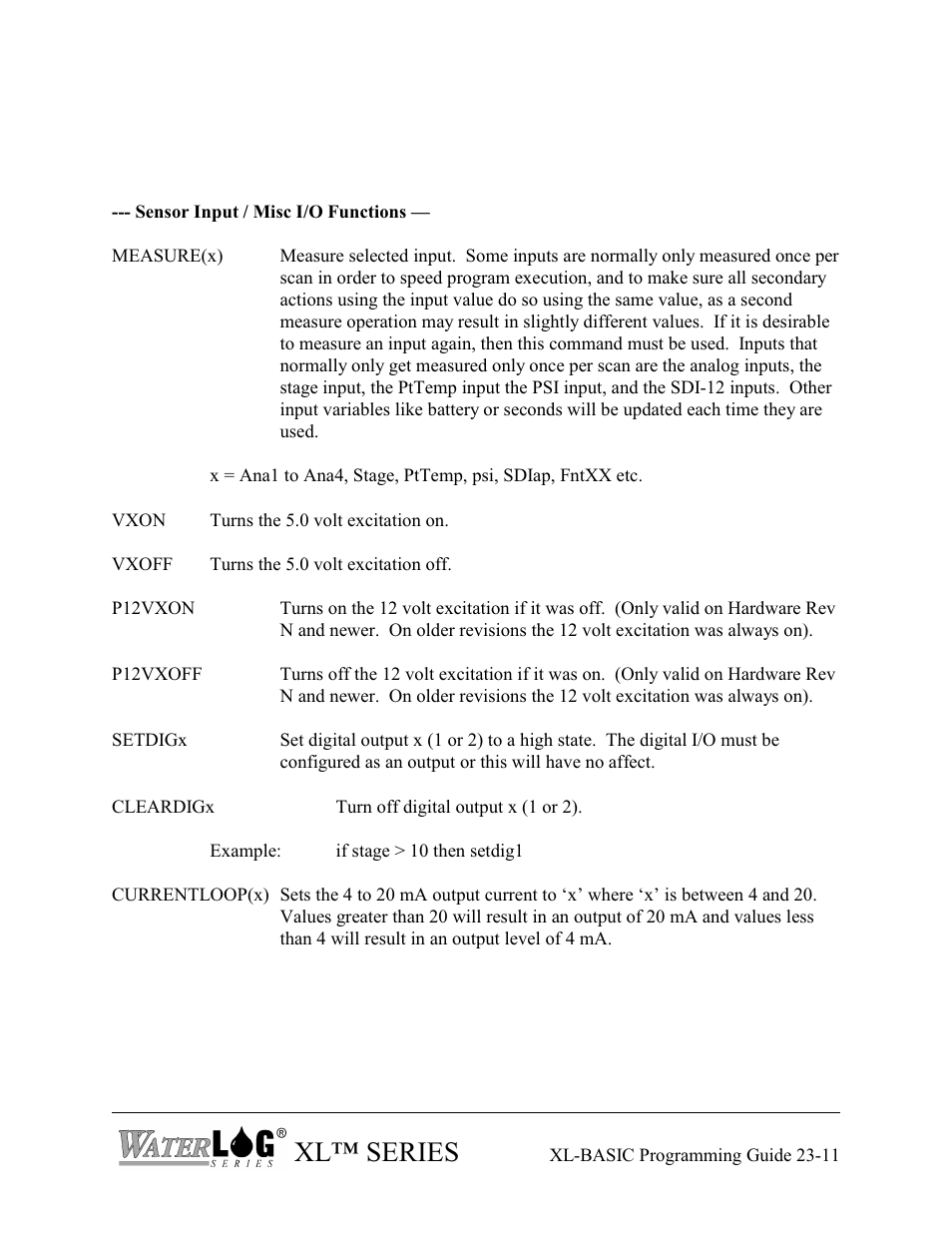 Xl™ series | Xylem XL Series H-522 - Plus User Manual | Page 257 / 272