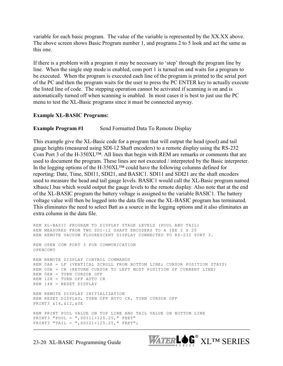 Xl™ series | Xylem XL Series H-522 - Plus User Manual | Page 266 / 272