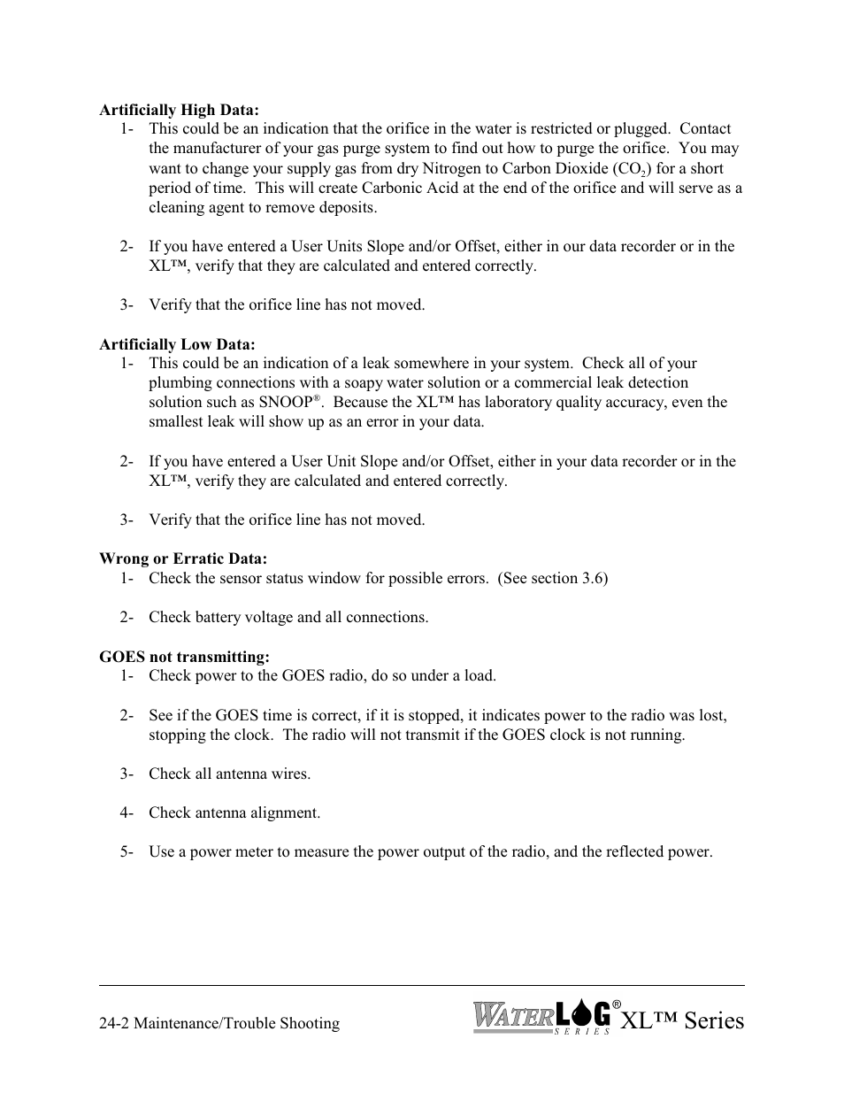 Xl™ series | Xylem XL Series H-522 - Plus User Manual | Page 270 / 272