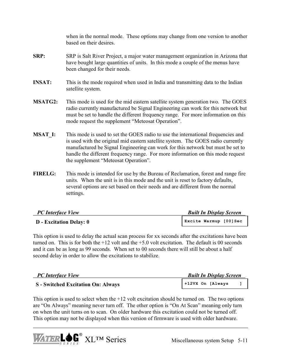 Xl™ series | Xylem XL Series H-522 - Plus User Manual | Page 57 / 272