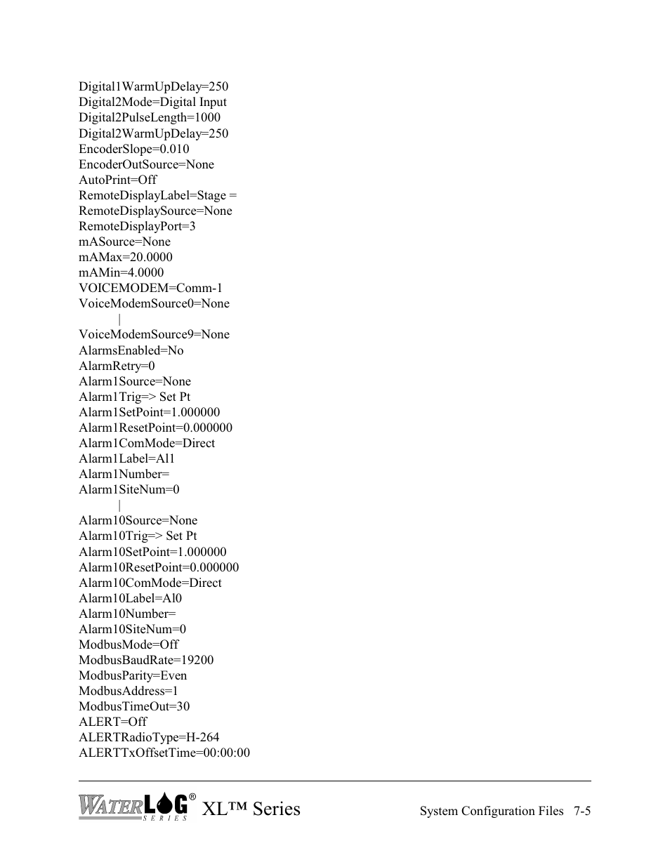 Xl™ series | Xylem XL Series H-522 - Plus User Manual | Page 71 / 272