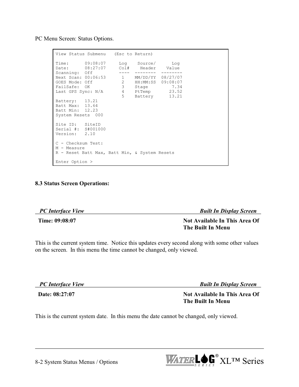 Xl™ series | Xylem XL Series H-522 - Plus User Manual | Page 76 / 272