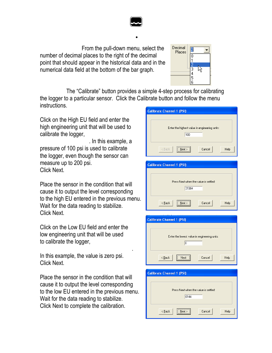 Xylem PL200-G WATER PRESSURE DATA LOGGER User Manual | Page 23 / 27